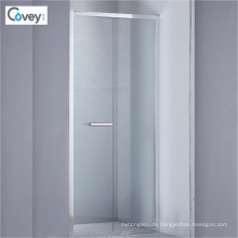Bi-Fold gehärtetes Glas Duschtür geeignet kleiner Raum (A-KW017-D)